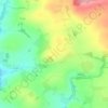 Cullen topographic map, elevation, terrain