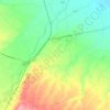 Ordona topographic map, elevation, terrain