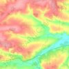 Санарка topographic map, elevation, terrain