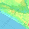 Nelson topographic map, elevation, terrain