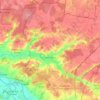 Saint-Épain topographic map, elevation, terrain