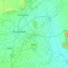 Palayamkottai topographic map, elevation, terrain