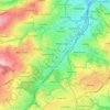River Sheaf topographic map, elevation, terrain