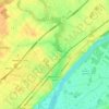 Meung-sur-Loire topographic map, elevation, terrain