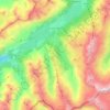 Sils im Engadin/Segl topographic map, elevation, terrain