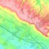 Charing topographic map, elevation, terrain