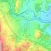 Butler topographic map, elevation, terrain