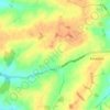 Hardmead topographic map, elevation, terrain