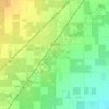 Dixon topographic map, elevation, terrain