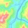 Peñalisa topographic map, elevation, terrain