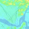 Pappinisseri topographic map, elevation, terrain