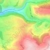 Himlaya topographic map, elevation, terrain