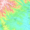 Venâncio Aires topographic map, elevation, terrain