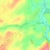 Goresbridge topographic map, elevation, terrain