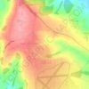Upper Rissington topographic map, elevation, terrain