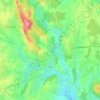 Rouy topographic map, elevation, terrain