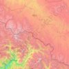 达巴乡 topographic map, elevation, terrain