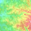 Sainte-Orse topographic map, elevation, terrain