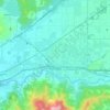 Post Falls topographic map, elevation, terrain