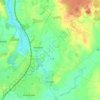 Brügge topographic map, elevation, terrain