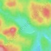 Desert Lake topographic map, elevation, terrain