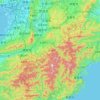 奈良縣 topographic map, elevation, terrain