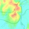 Gosport topographic map, elevation, terrain
