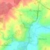 Olney topographic map, elevation, terrain