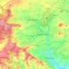 Nether Wallop topographic map, elevation, terrain