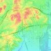 Dix Hills topographic map, elevation, terrain