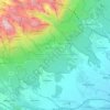Starý Smokovec topographic map, elevation, terrain