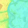 Verjux topographic map, elevation, terrain