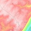 Fairmount topographic map, elevation, terrain