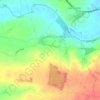 Newton Blossomville topographic map, elevation, terrain