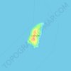 Saltee Island Little topographic map, elevation, terrain