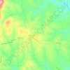 Millers Creek topographic map, elevation, terrain