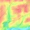 Middletown topographic map, elevation, terrain