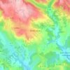 Chabrignac topographic map, elevation, terrain