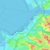 Hercules topographic map, elevation, terrain