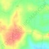 Newchapel topographic map, elevation, terrain