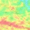 Janzé topographic map, elevation, terrain