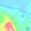 Nicker topographic map, elevation, terrain