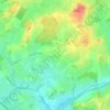 Durley topographic map, elevation, terrain