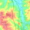 Littlebury topographic map, elevation, terrain