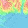 Gulf Islands National Seashore topographic map, elevation, terrain