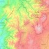 Sigchos topographic map, elevation, terrain