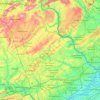 Bucks County topographic map, elevation, terrain