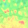 Dooleague topographic map, elevation, terrain
