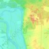 Nitzow topographic map, elevation, terrain