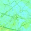 Gowdall topographic map, elevation, terrain